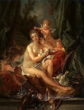 die geburt der venus Ölbilder verkaufen - Die Toilette der Venus Francois Boucher Nacktheit